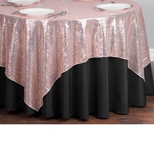 Party Supplies - Rose Gold Overlay Party Supplies - Rose Gold Overlay